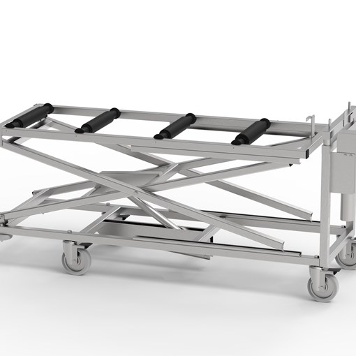 Hydraulic Embalming Trolley
