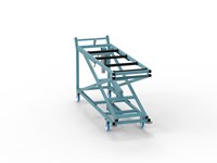 Hydraulic Stacking Trolley