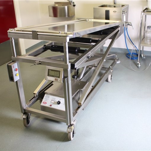 Hydraulic Embalming Trolley