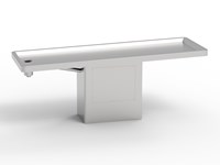 Solid Top Autopsy Table