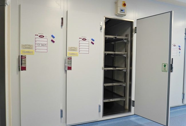 Body Storage for the School of Life Sciences, University of Nottingham