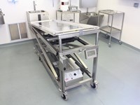 Hydraulic Embalming Trolley