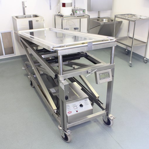 Hydraulic Embalming Trolley