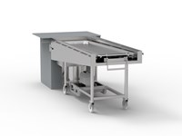 Mobile Ventilated Tray Transfer Table