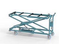 Hydraulic Stacking Trolley