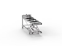 Hydraulic Embalming Trolley